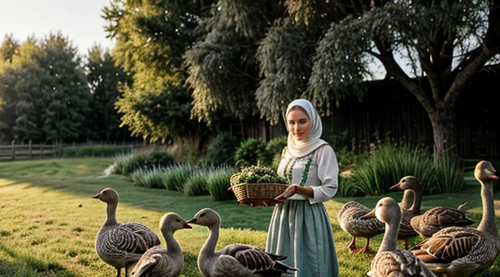 Чем кормить гусей в домашних условиях?