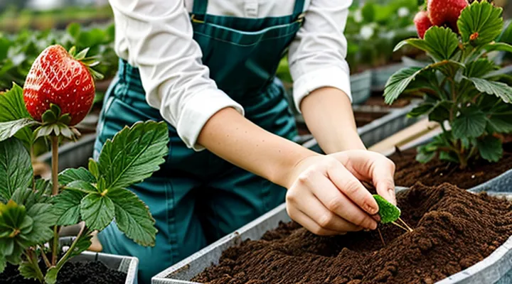 Чем лучше подкормить клубнику во время цветения и плодоношения?