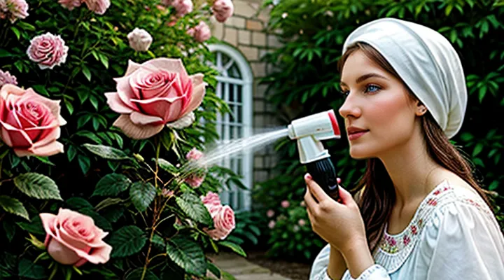 Чем обработать розы от тли на даче в открытом грунте народными средствами?