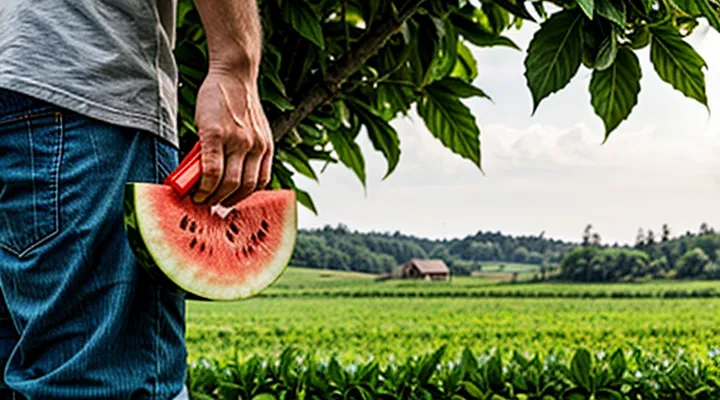 Чем подкормить арбузы для роста в открытом грунте?