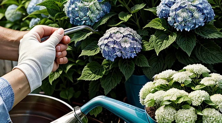 Чем подкормить гортензию в июне для роста и цветения?