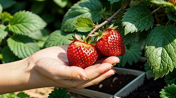 Чем подкормить клубнику во время плодоношения для хорошего урожая и созревания крупных ягод?