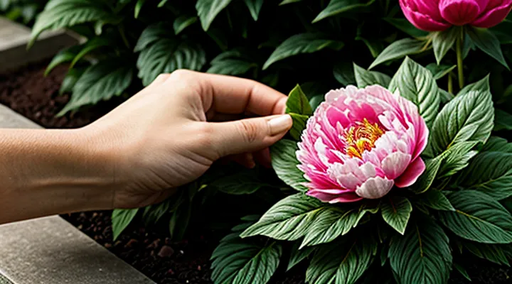Чем подкормить пионы перед цветением в период бутонизации?
