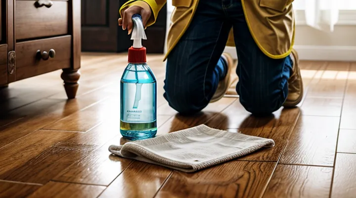 Чем убрать запах кошачьей мочи с пола?