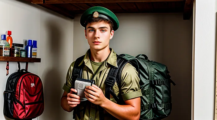 Что брать с собой в армию?
