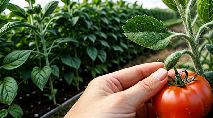 Что делать, если на помидорах в открытом грунте скручиваются листья?