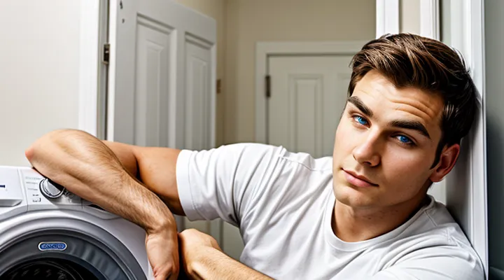 Что делать, если не открывается дверца стиральной машины после стирки?