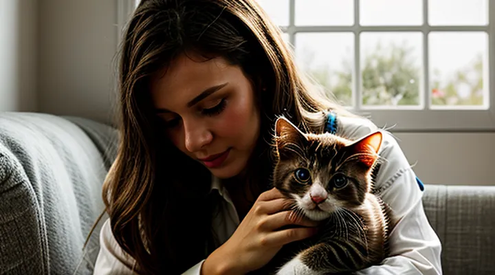 Что делать, если у котёнка гноятся глаза?