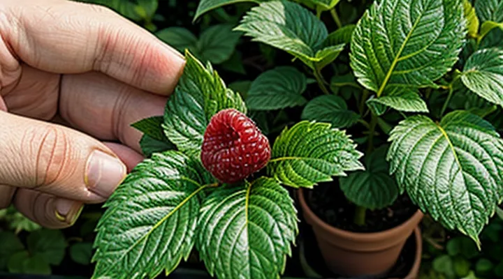 Что делать, если у малины желтеют листья в июне?