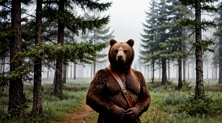 Что делать, если встретил медведя в лесу? Что делать, если встретил медведя в лесу?