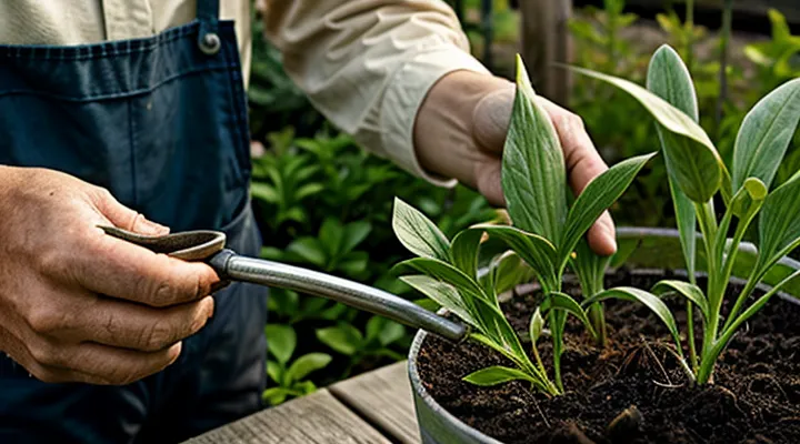 Что делать, если желтеет лук на грядке, и чем его полить?