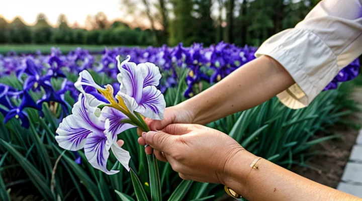 Что делать с ирисами в открытом грунте после цветения?