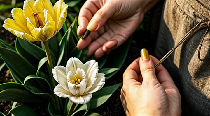 Что делать с луковицами тюльпанов после цветения?