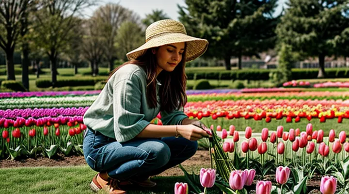 Что делать с тюльпанами в открытом грунте после того, как они отцвели?