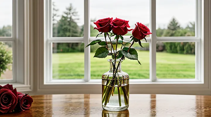 Что добавить в воду, чтобы розы дольше стояли?