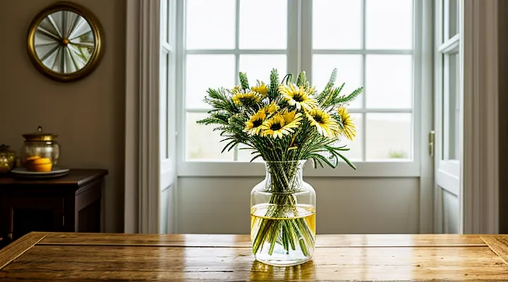 Что добавить в воду, чтобы цветы дольше стояли?