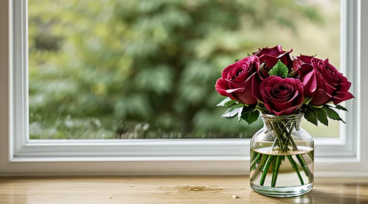 Что добавить в воду для роз, чтобы они дольше стояли в вазе?