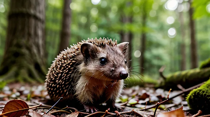 Что едят маленькие ежики?