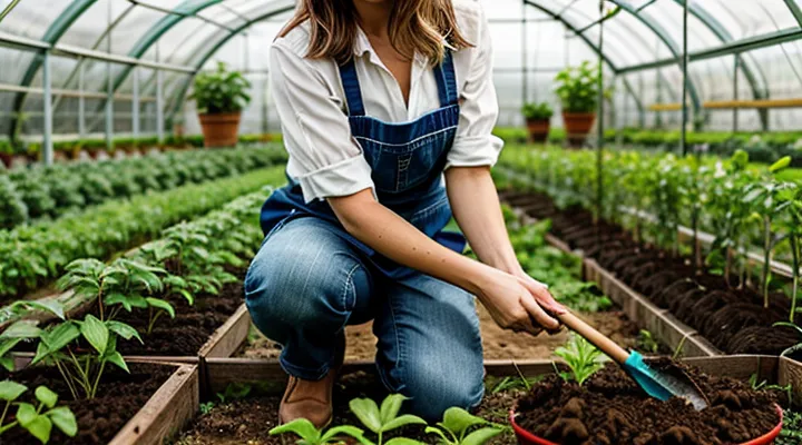 Что класть в лунку перед посадкой огурцов в теплице рассадой?