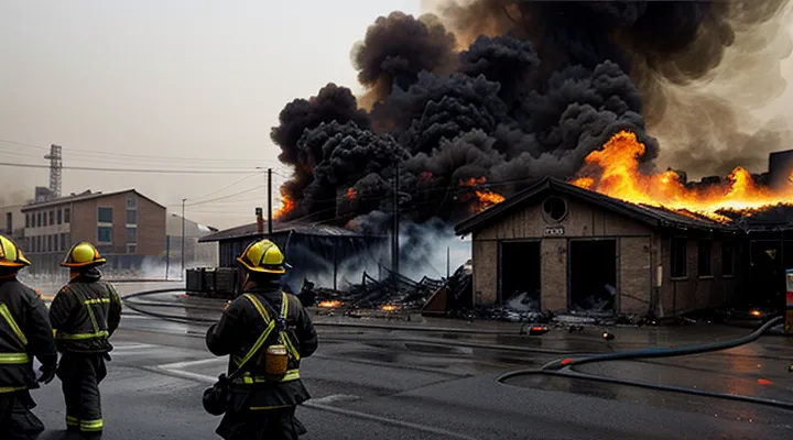 Что относится к сопутствующим проявлениям опасных факторов пожара?
