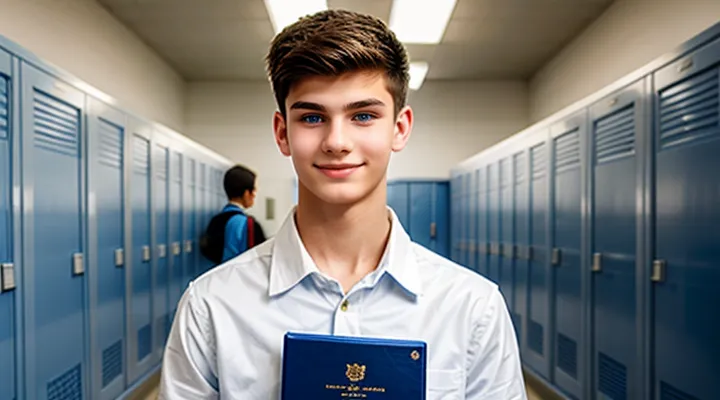 Что означает синий аттестат в 11 классе?