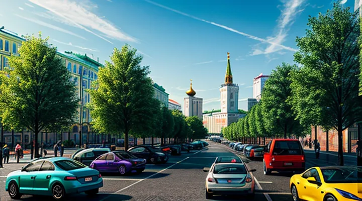 Что означает синяя разметка на парковке в Москве?