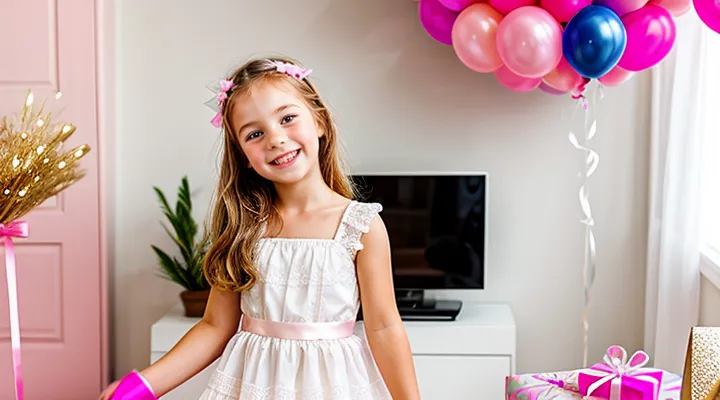 Что подарить девочке на 7 лет на день рождения?
