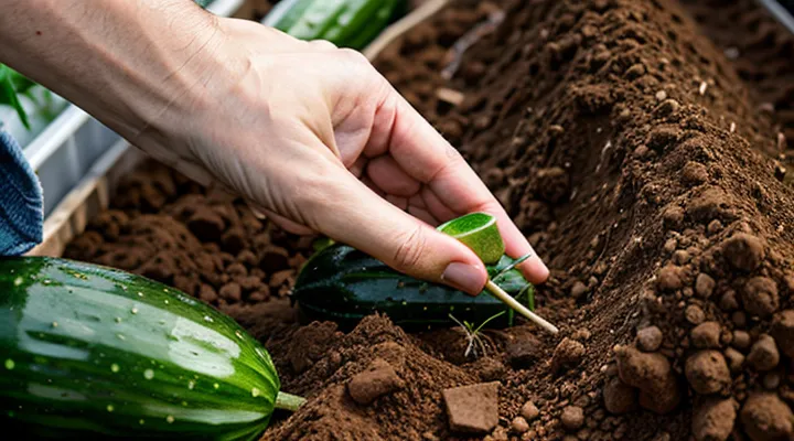 Что положить в лунку при посадке огурцов в теплице рассадой?