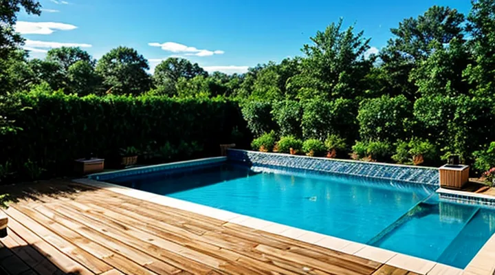 Что постелить под каркасный бассейн на земле?