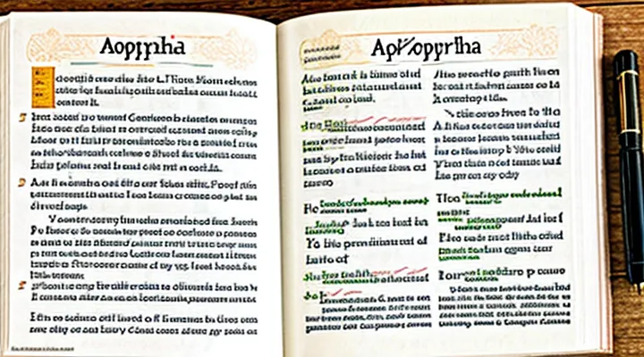 Что такое апокриф? Что такое апокриф?