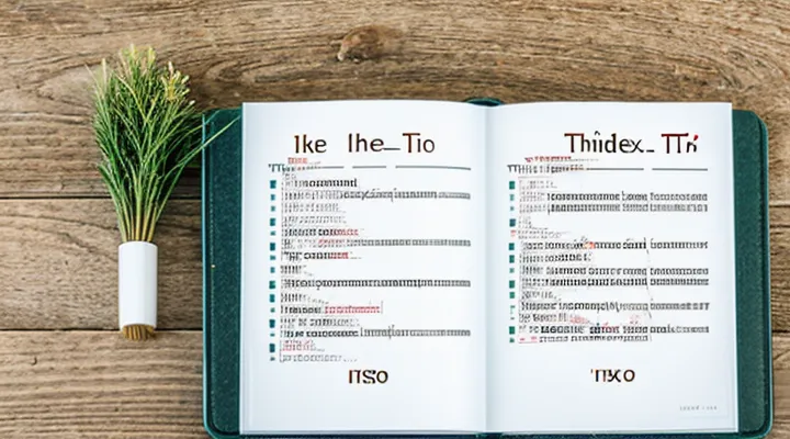 Что такое индекс?