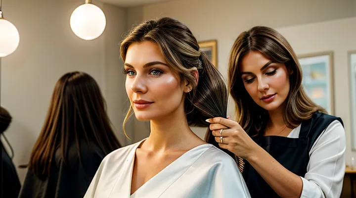 Что такое шитье седины и окрашивание волос?