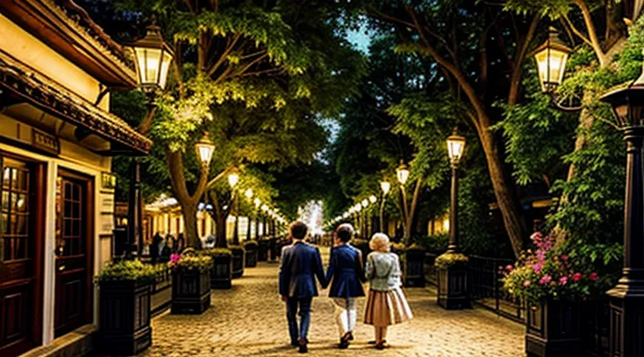 Что такое вечерний променад?