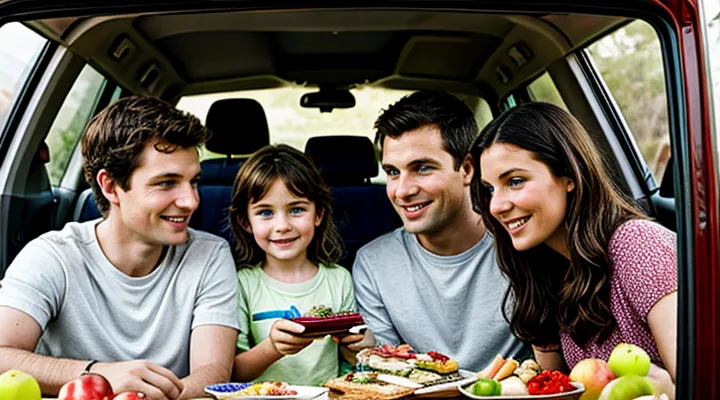 Что взять с собой в дорогу на машине из еды?