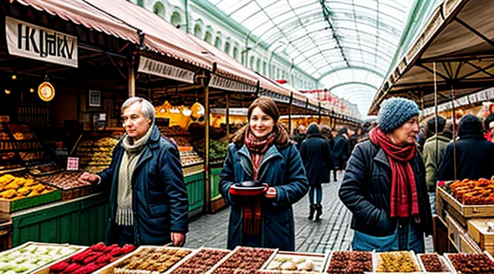 Где находится блошиный рынок в Москве?