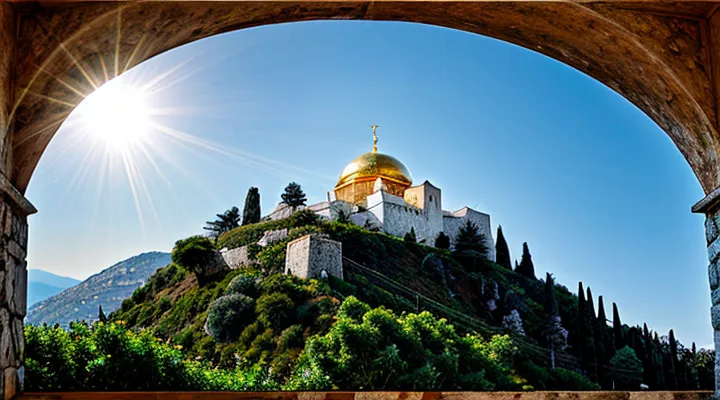 Где находится гора Афон?