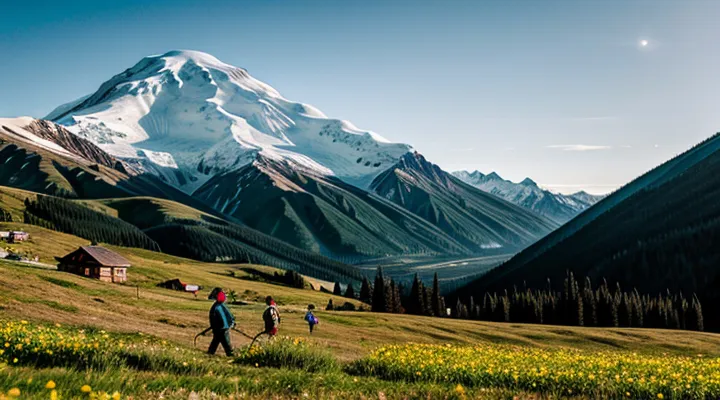 Где находится гора Эльбрус и в какой республике?