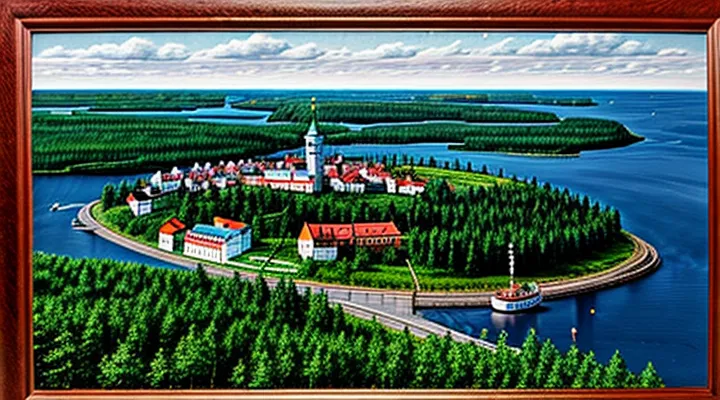 Где находятся Соловки на карте России?