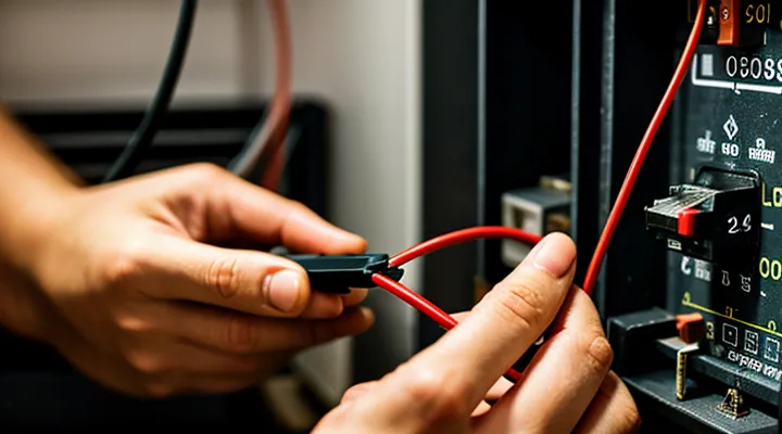 Где плюс и минус: красный или черный провод?