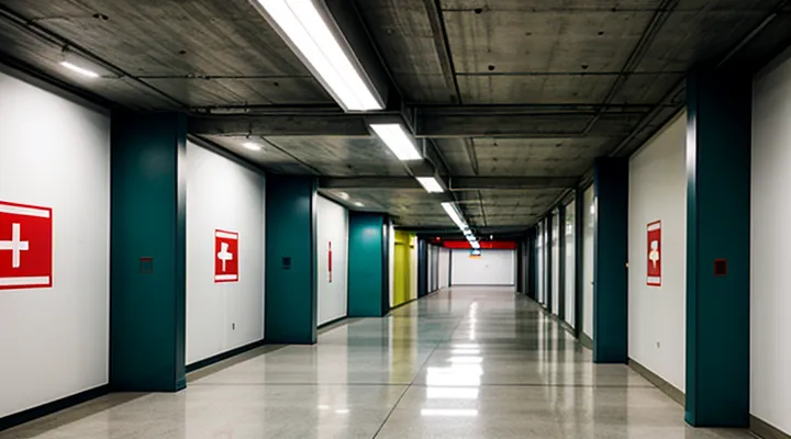 Где размещают эвакуационные знаки?