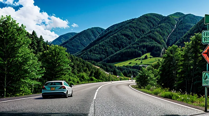 Где разрешена остановка при движении по автомагистрали?