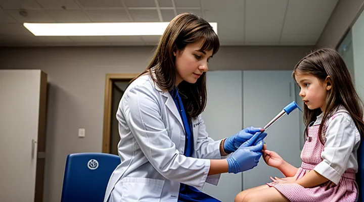 Как берут соскоб на энтеробиоз у детей?