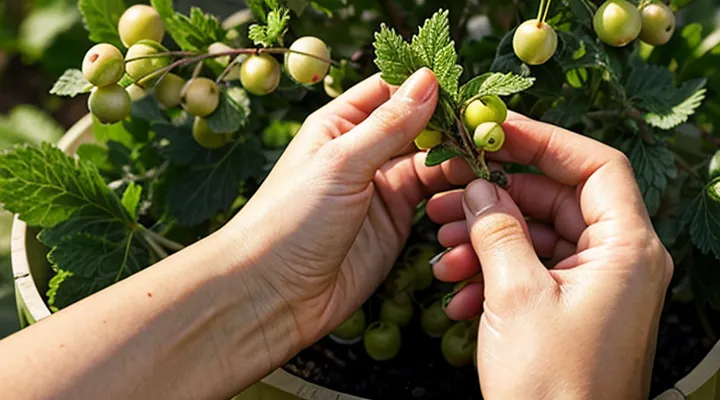 Как бороться с мучнистой росой на крыжовнике, если уже появились ягоды?