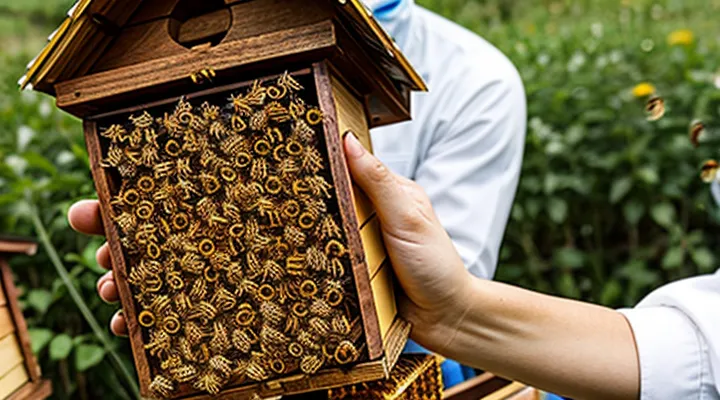 Как быстро найти матку в пчелиной семье?