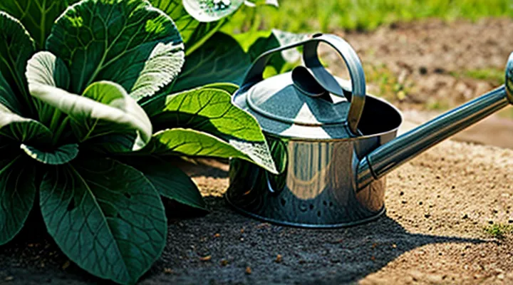 Как часто поливать капусту в открытом грунте?