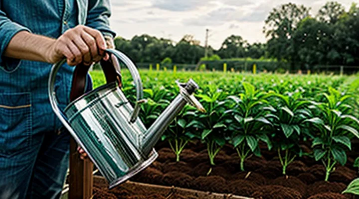 Как часто поливать перец в открытом грунте?