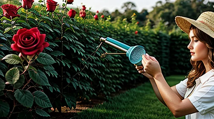 Как часто поливать розы в открытом грунте?