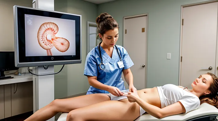 Как делают УЗИ малого таза у женщин?
