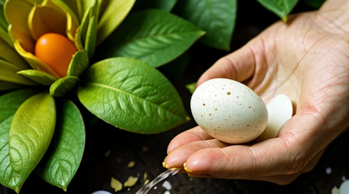 Как использовать яичную скорлупу в качестве удобрения для огорода?