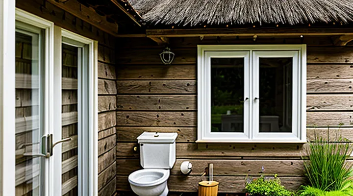 Как избавиться от мух в уличном туалете?